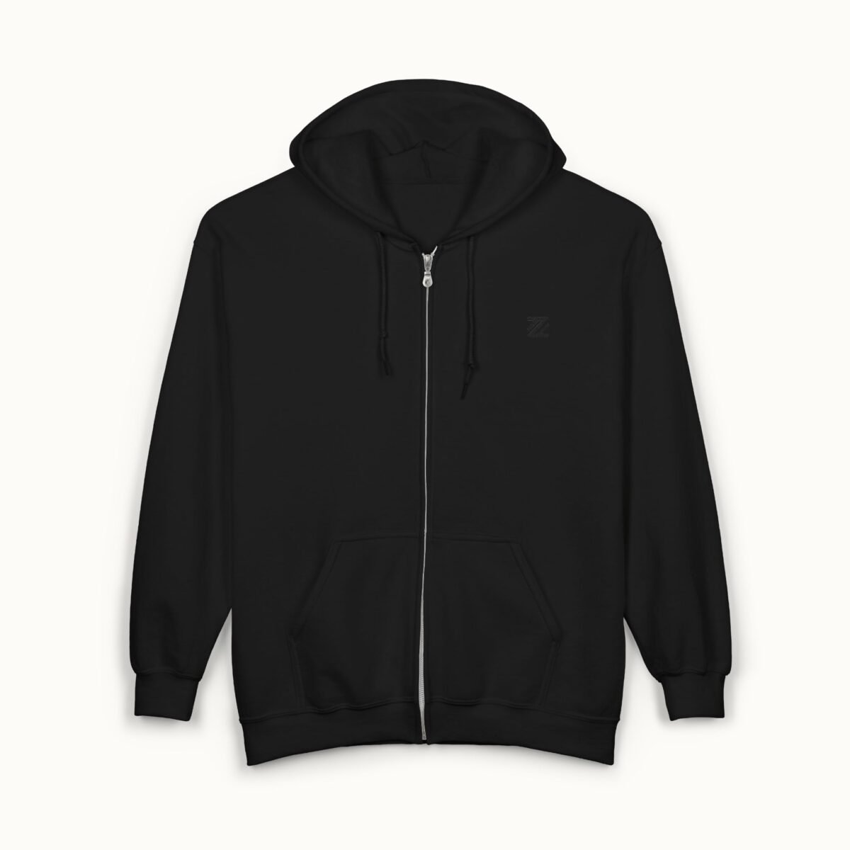 Unisex Heavy Blend Full Zip Basic Hoodie