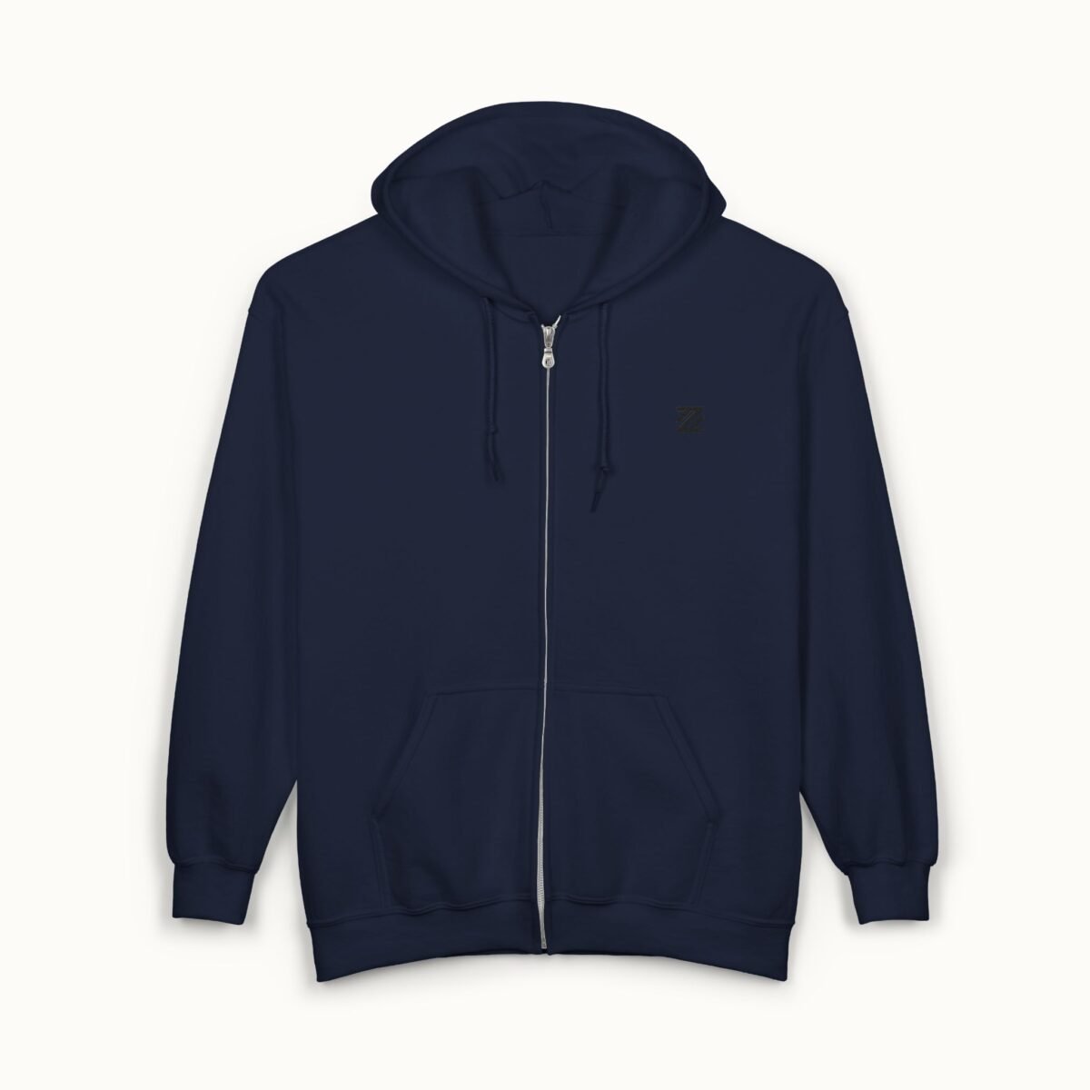 Unisex Heavy Blend Full Zip Basic Hoodie