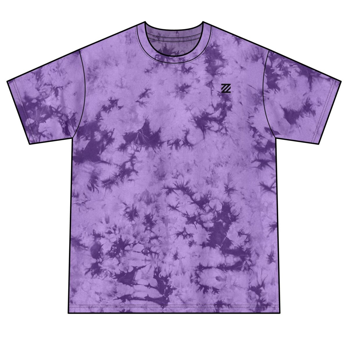 Unisex Crystal Tie-Dye Tee