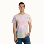 Pastel Spiral Tie-Dye T-Shirt