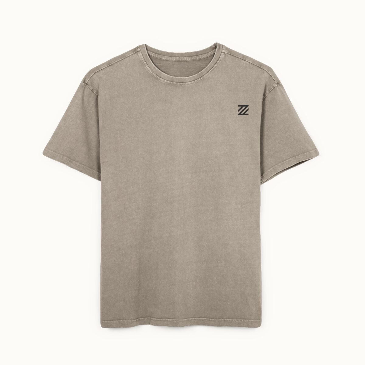Acid-Washed Oversize Tee