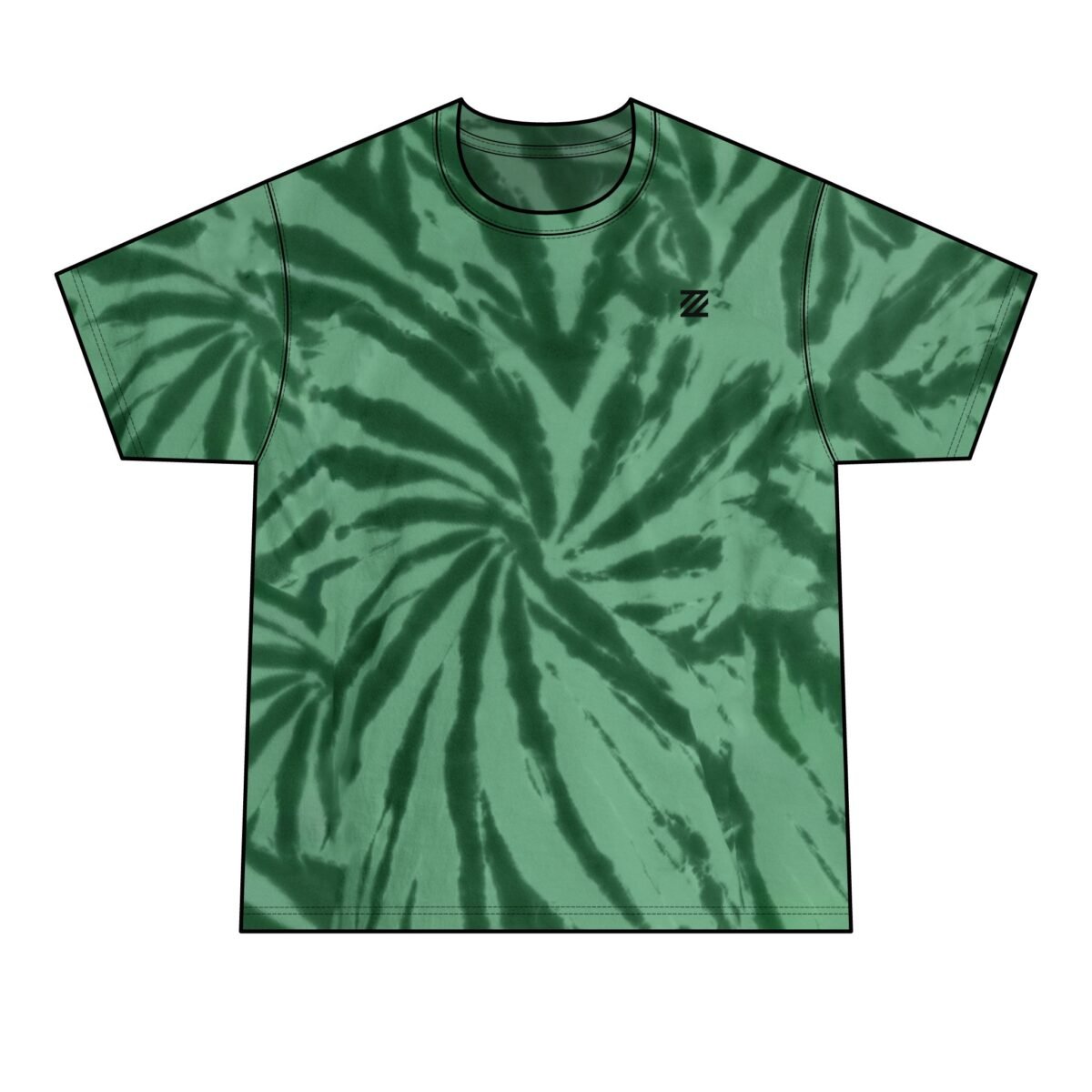 Retro Spiral Tie-Dye T-Shirt