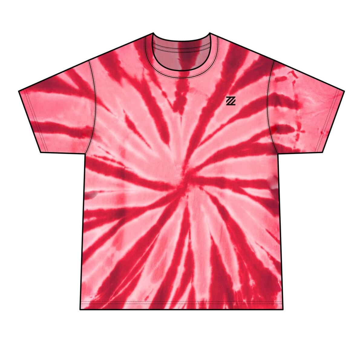Retro Spiral Tie-Dye T-Shirt