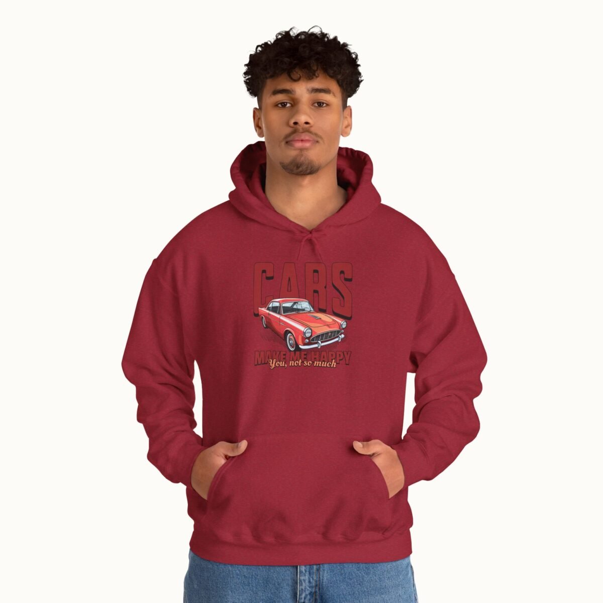 Cars Make Me Happy Hoodie