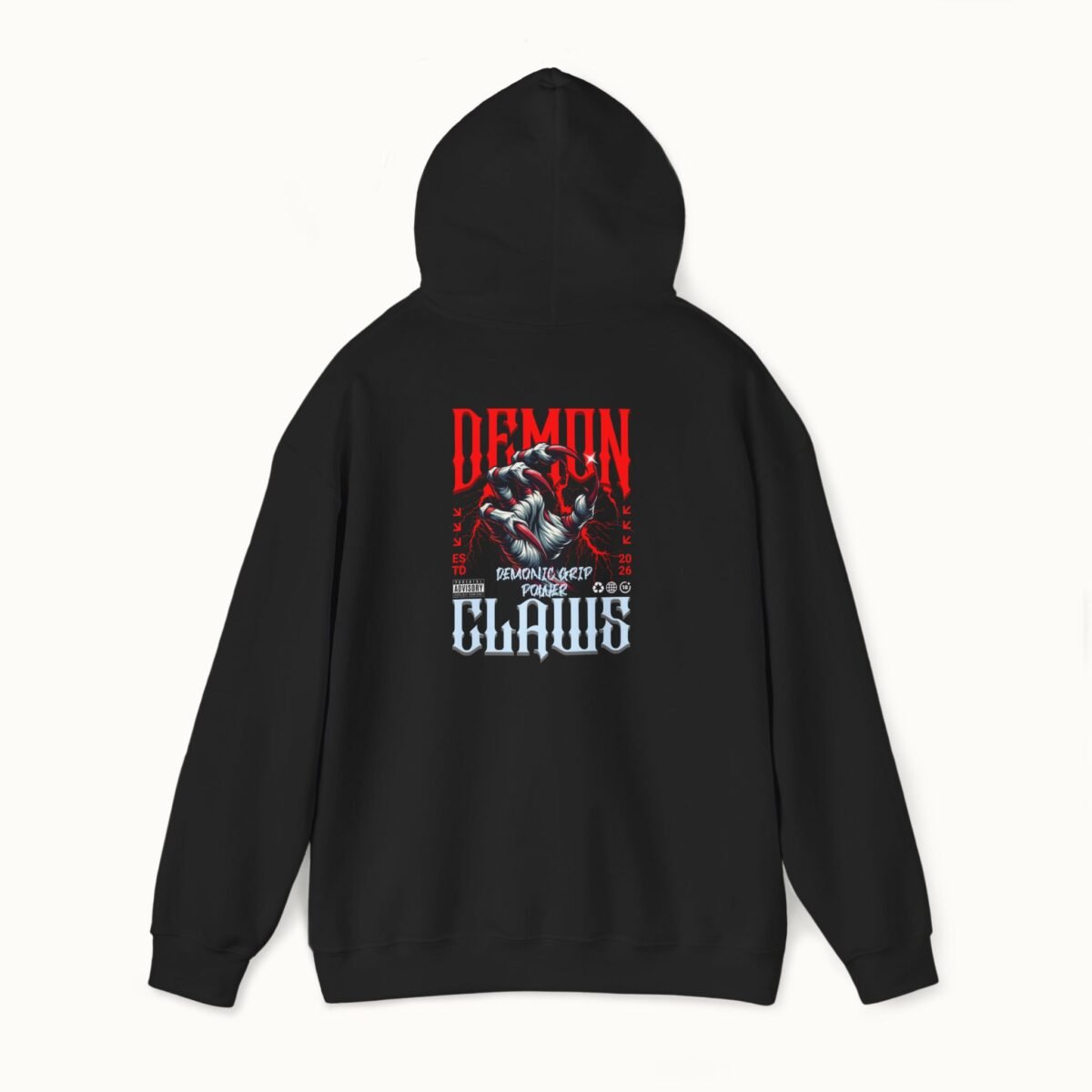 Demon Claws Graphic Hoodie