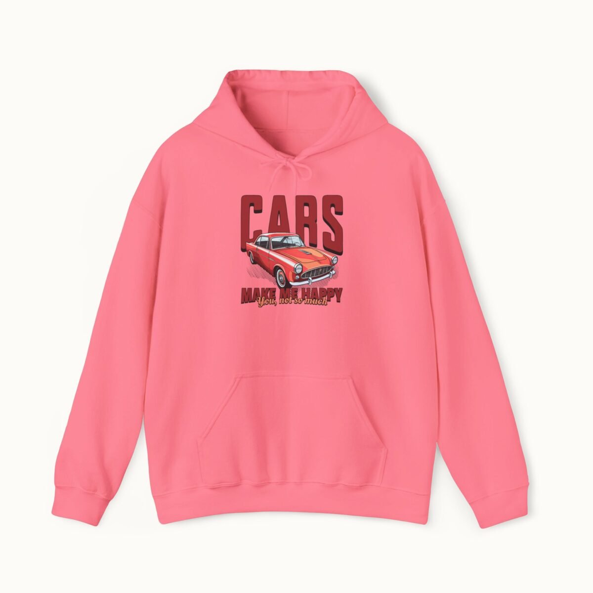 Cars Make Me Happy Hoodie