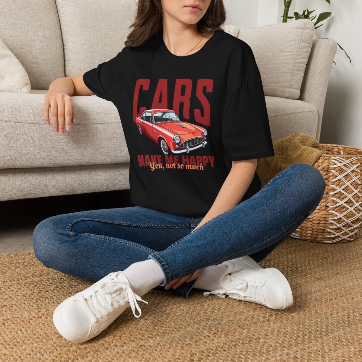 Cars Make Me Happy T-Shirt