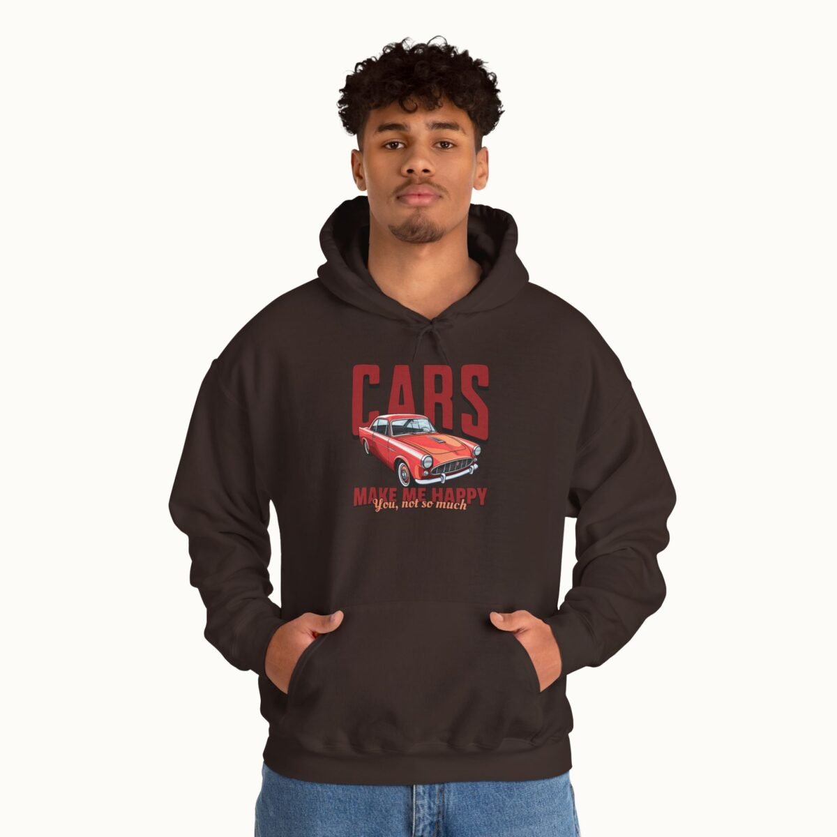 Cars Make Me Happy Hoodie
