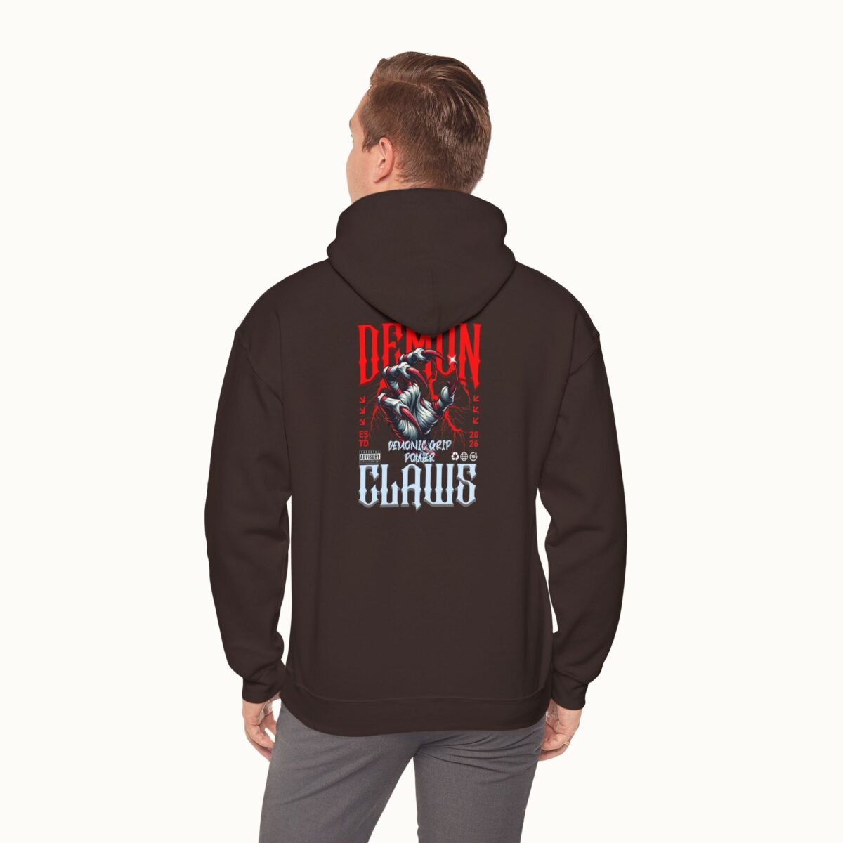 Demon Claws Graphic Hoodie