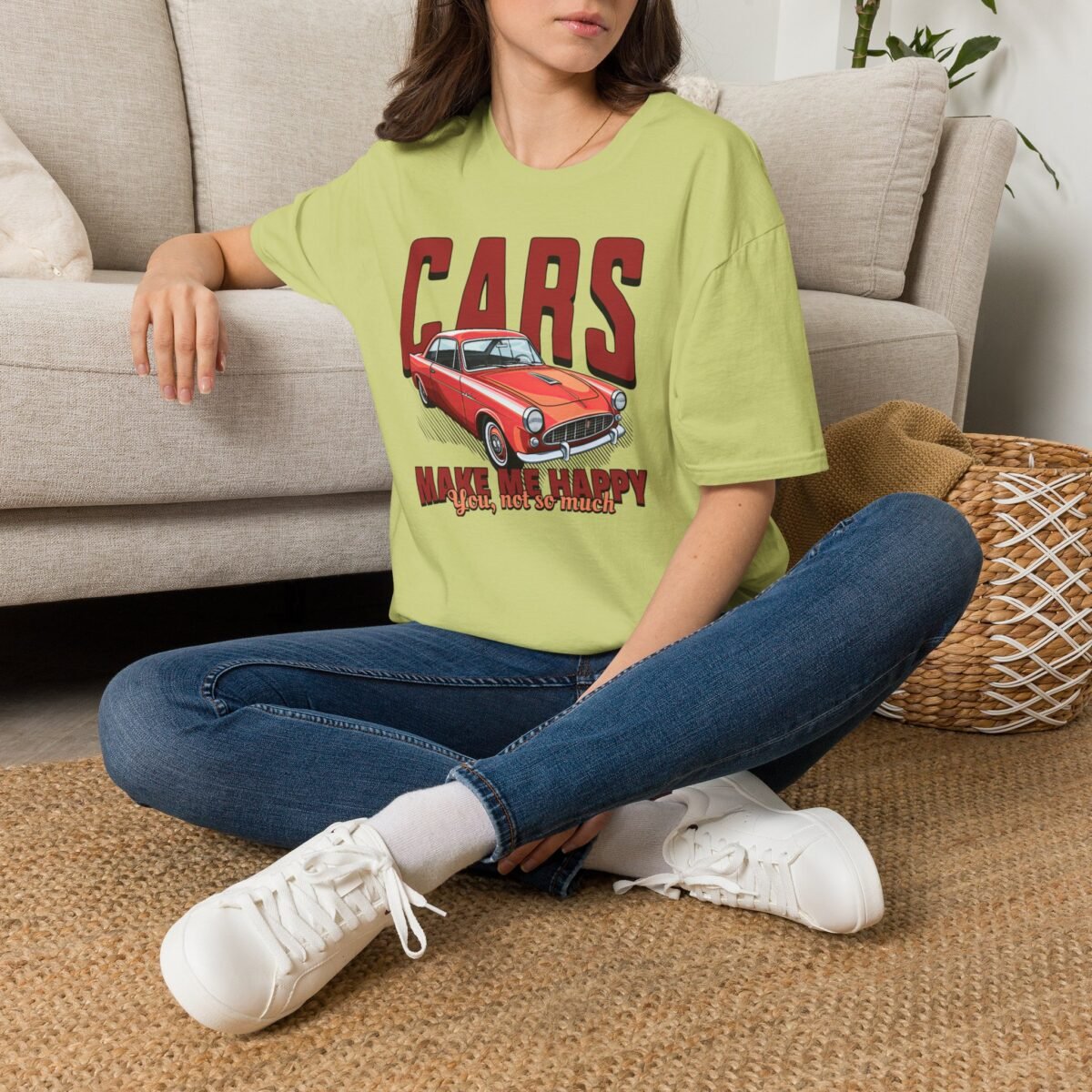 Cars Make Me Happy T-Shirt