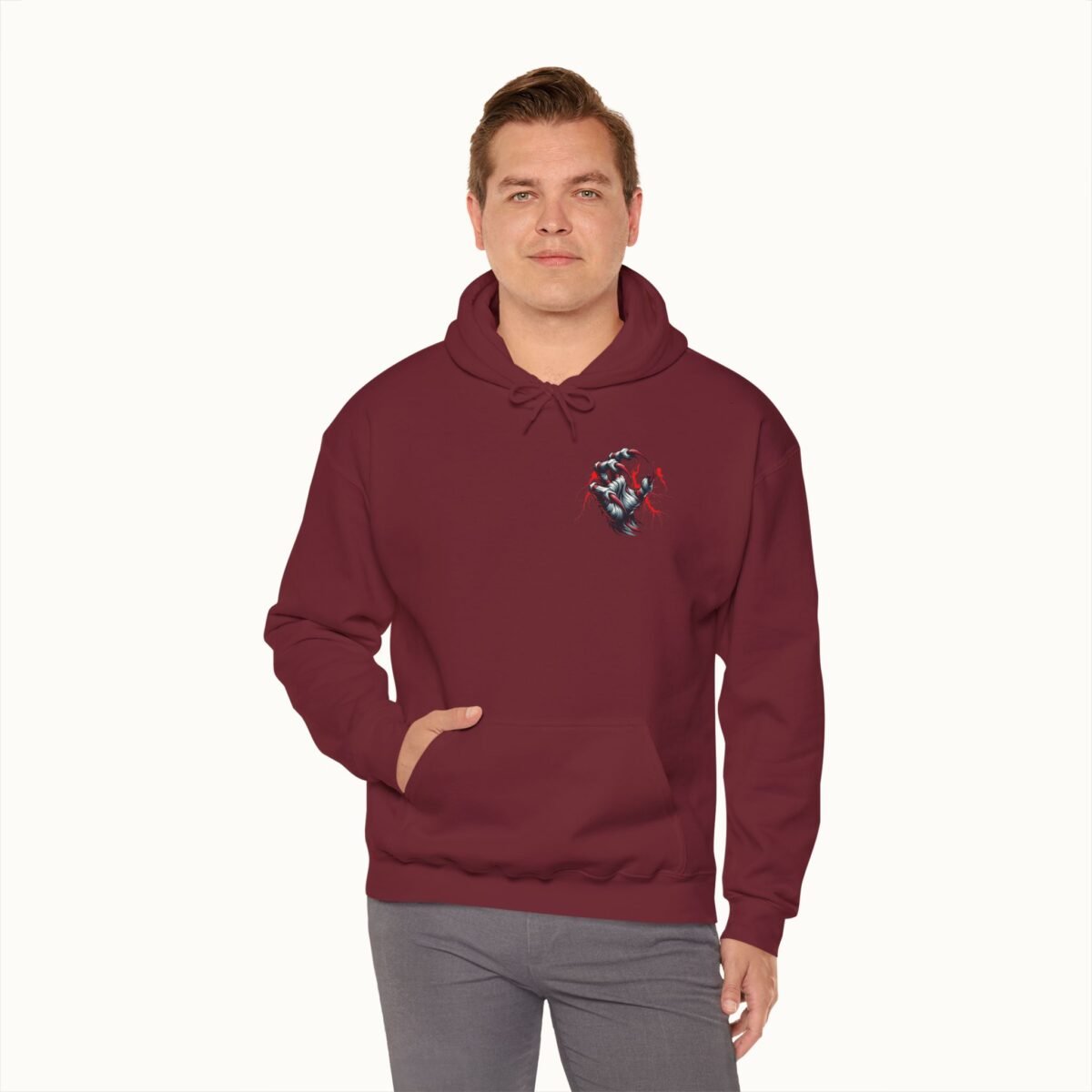 Demon Claws Graphic Hoodie