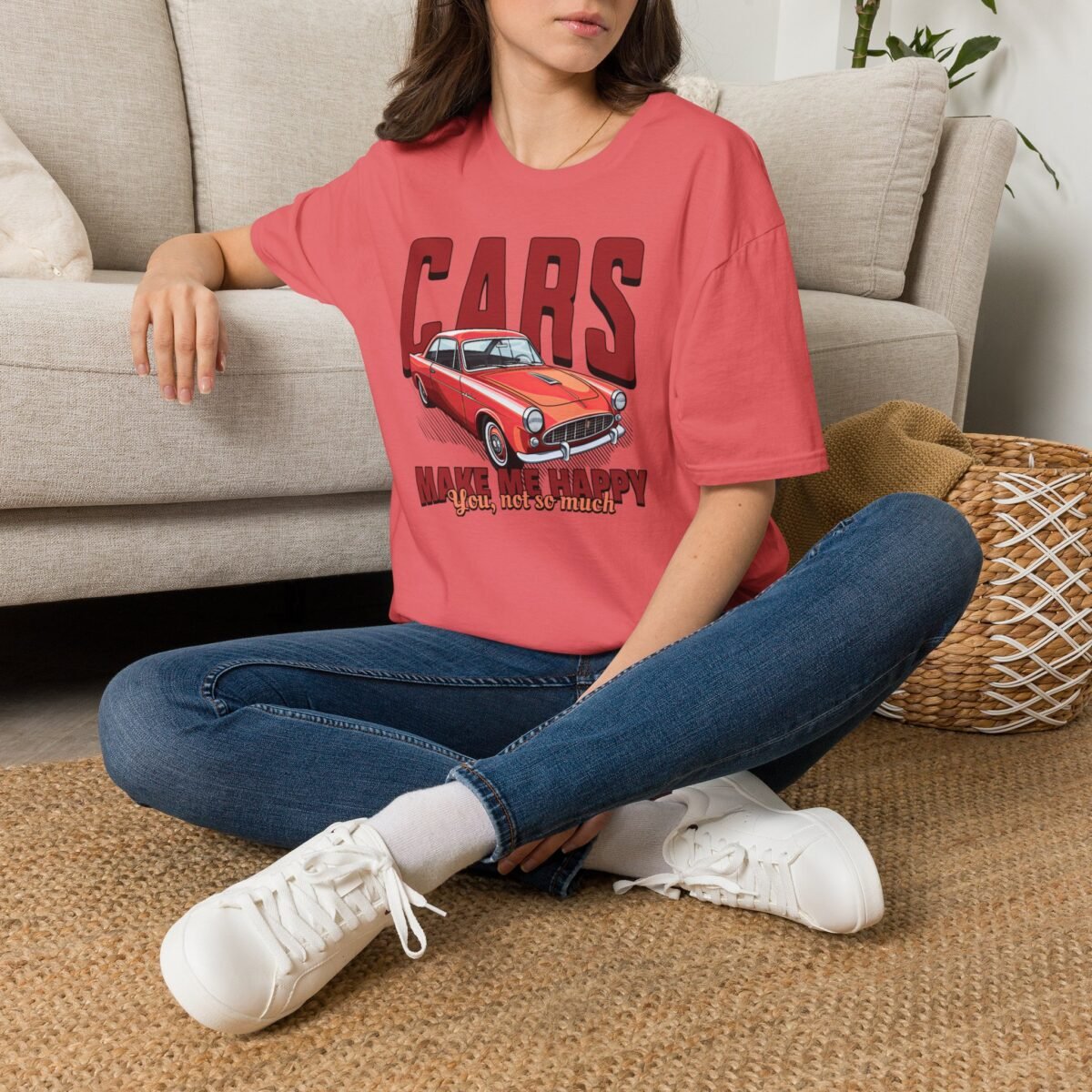 Cars Make Me Happy T-Shirt