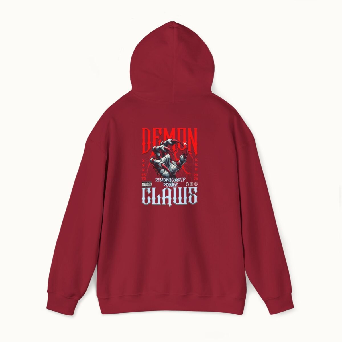 Demon Claws Graphic Hoodie