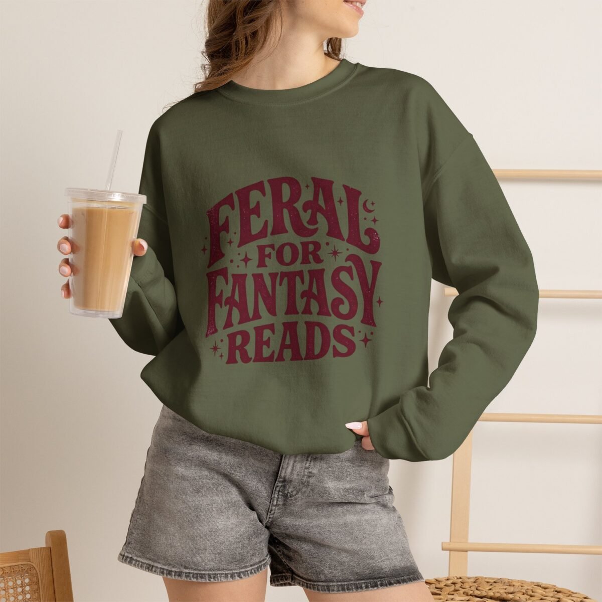 Feral for Fantasy Reads Sweatshirt