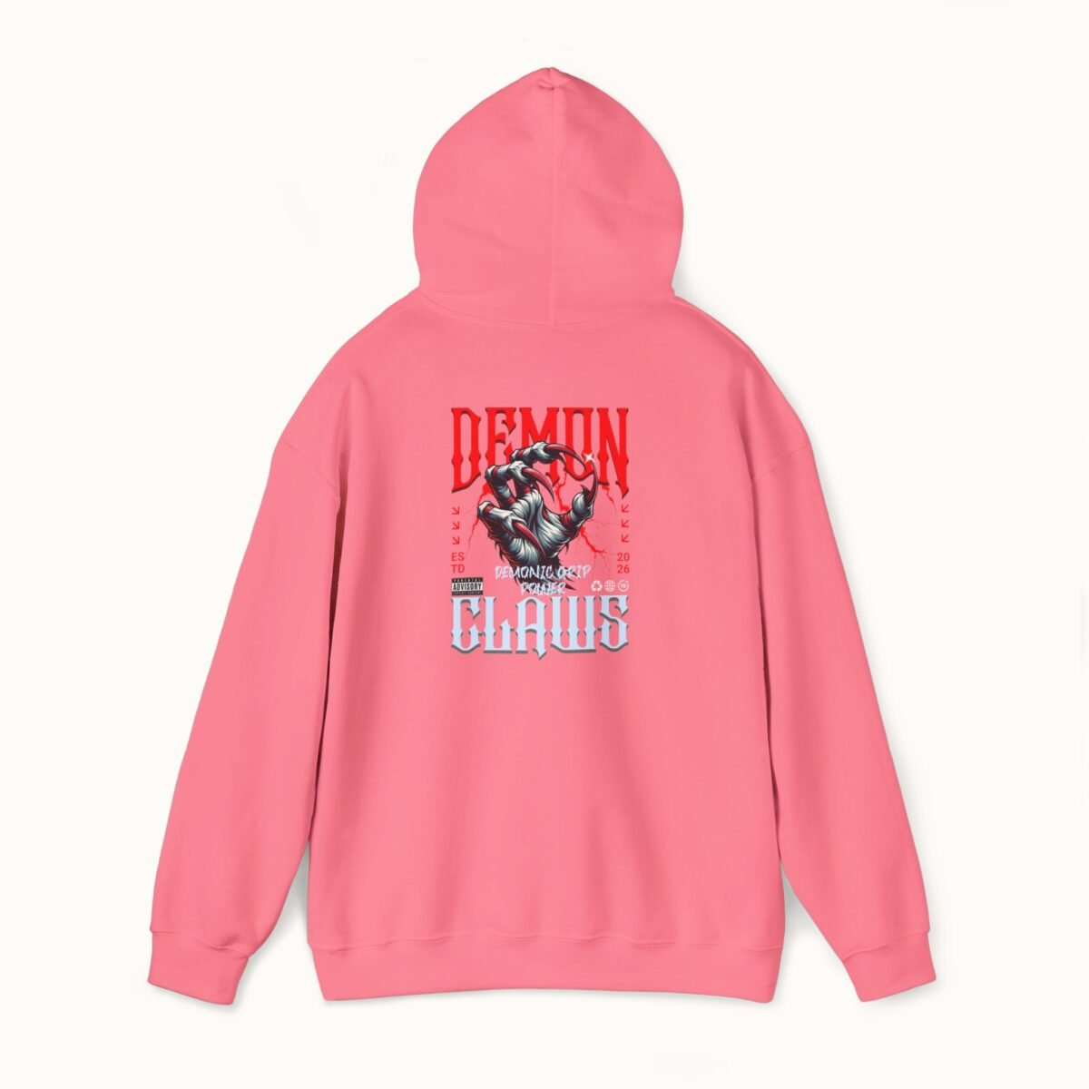 Demon Claws Graphic Hoodie