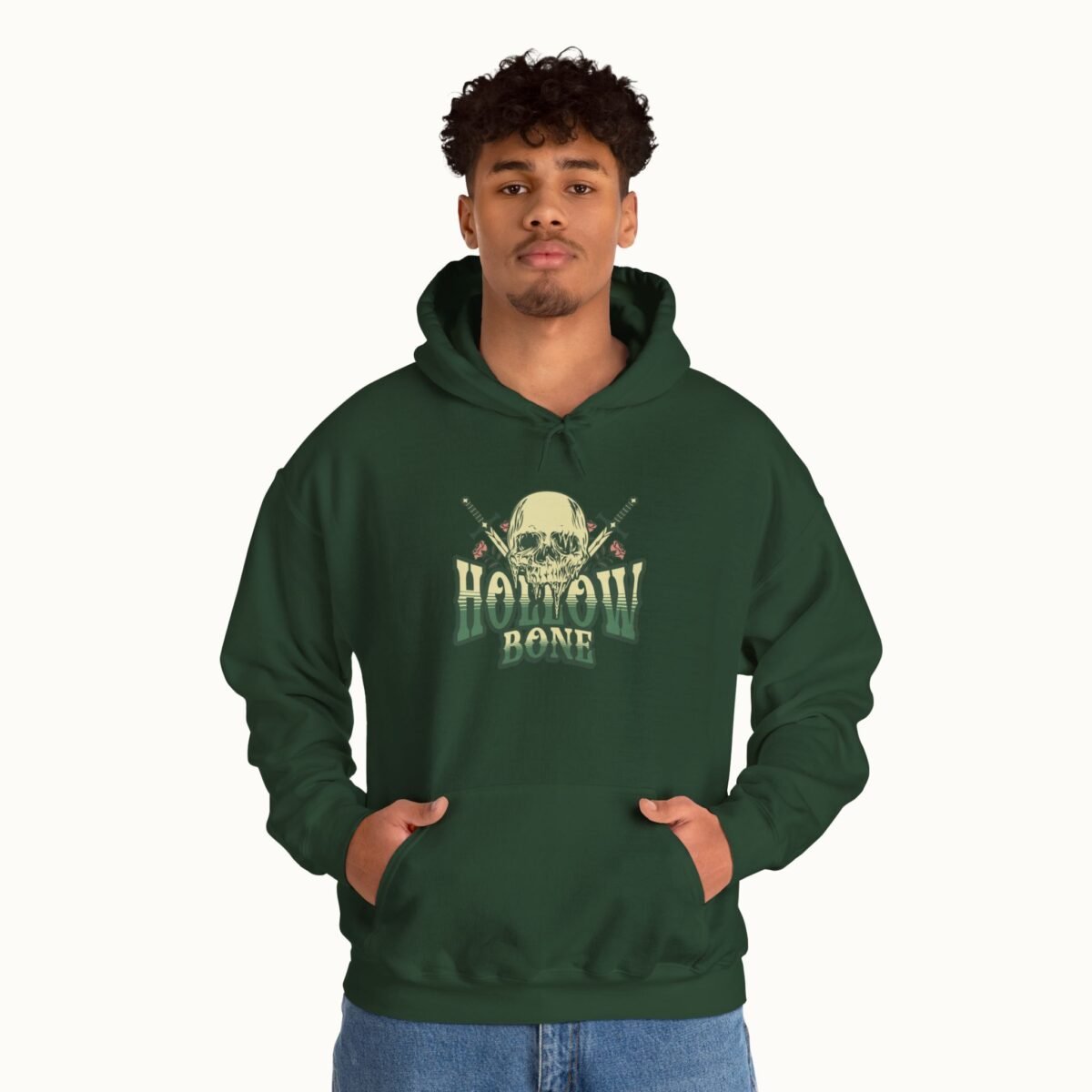 Hollow Bone Skull Hoodie