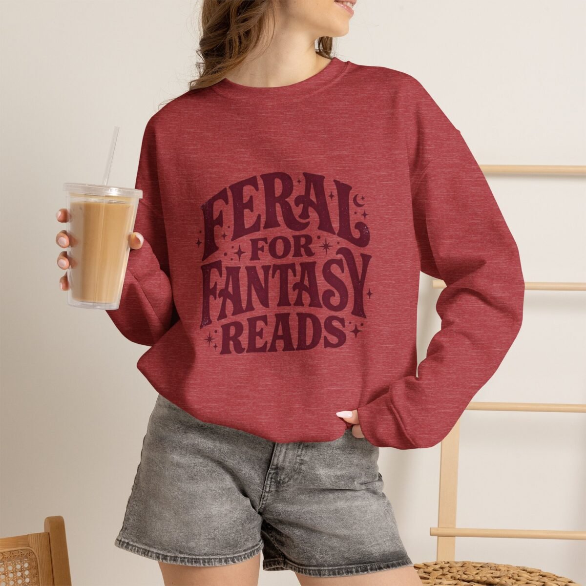 Feral for Fantasy Reads Sweatshirt