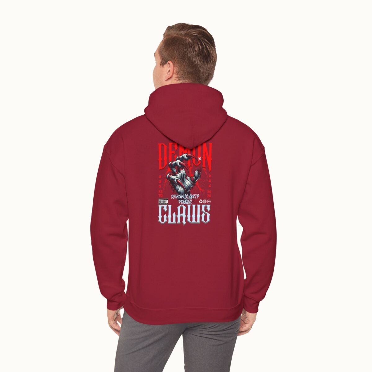 Demon Claws Graphic Hoodie