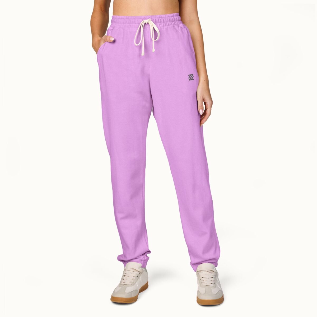 Unisex Garment-Dyed Fleece Sweatpants