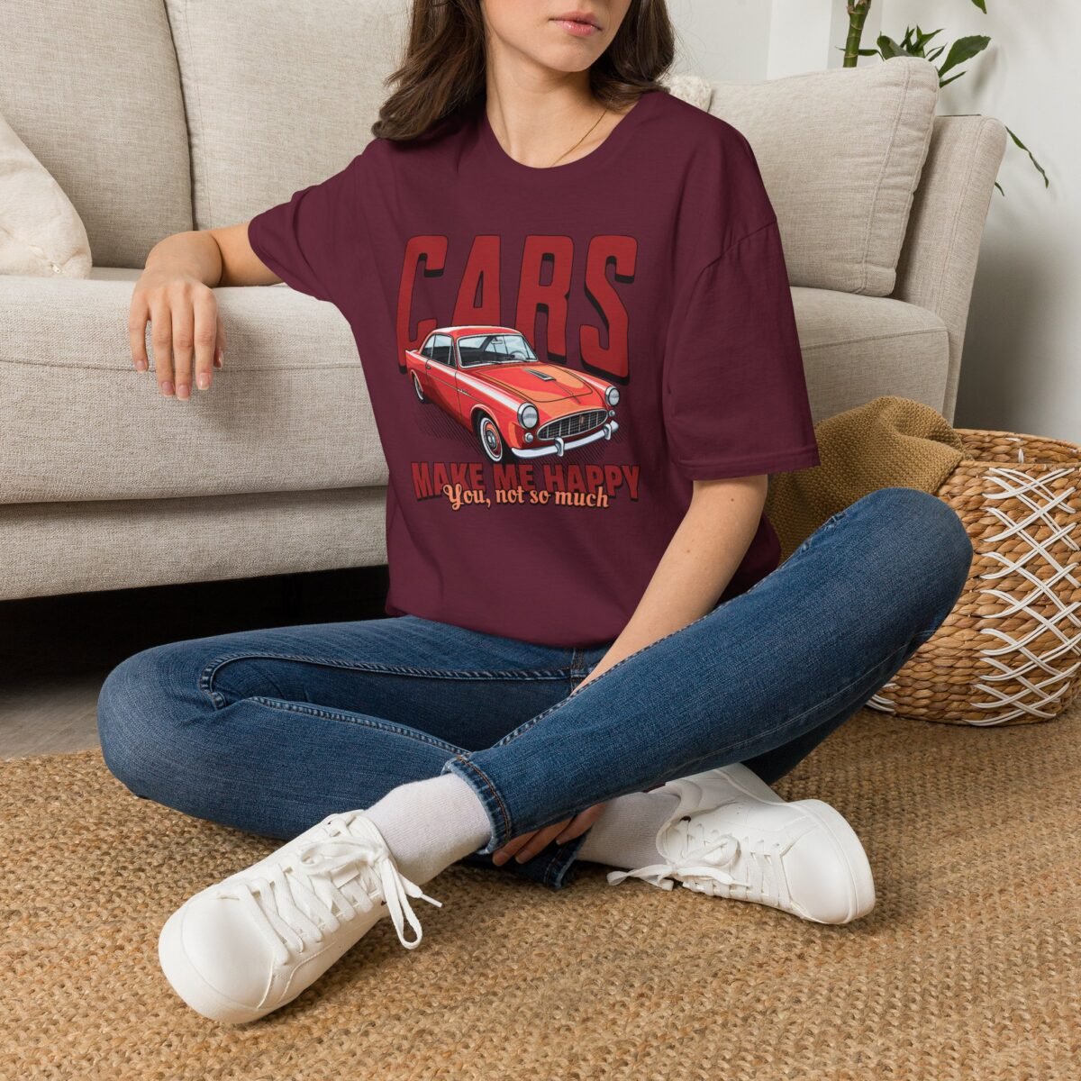 Cars Make Me Happy T-Shirt