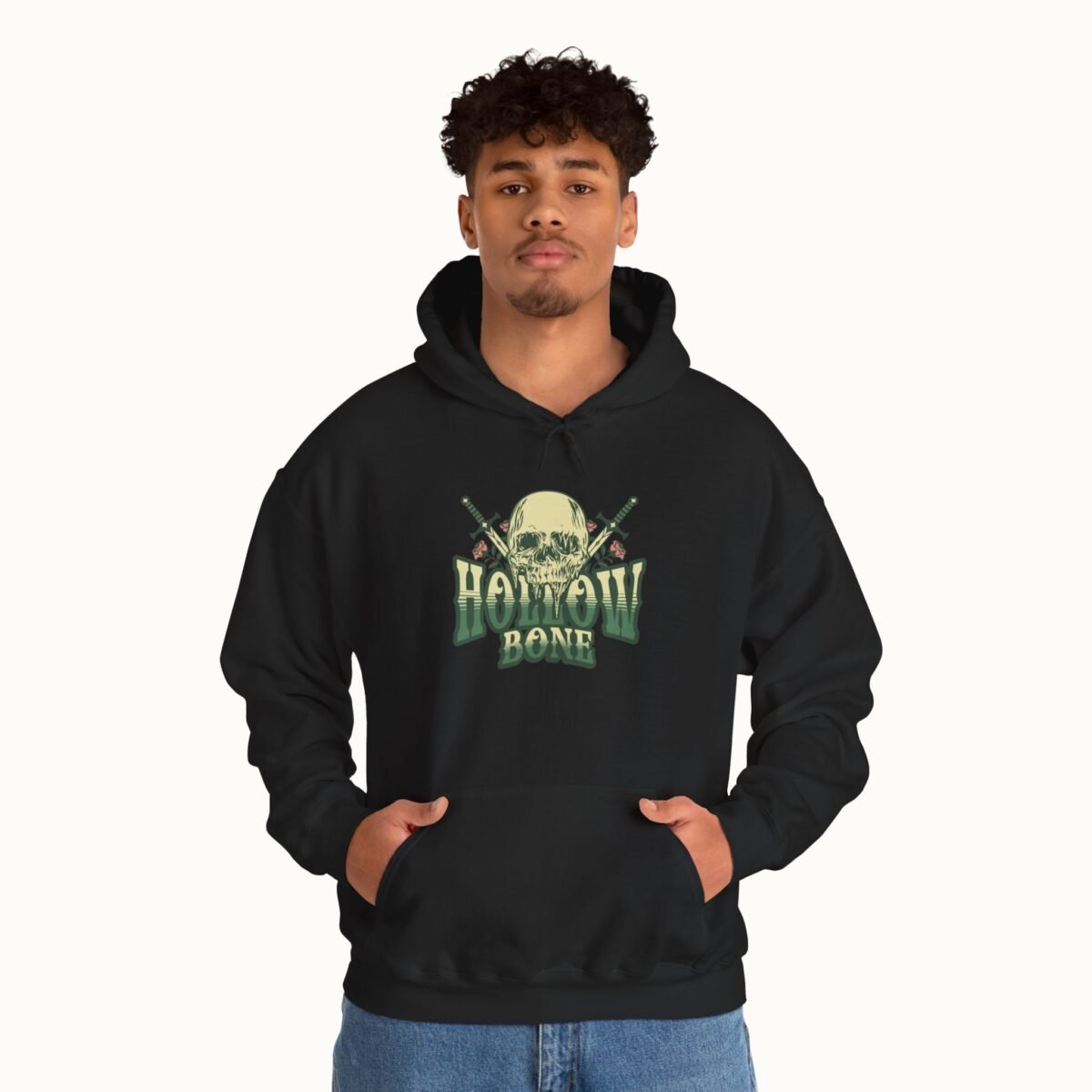 Hollow Bone Skull Hoodie