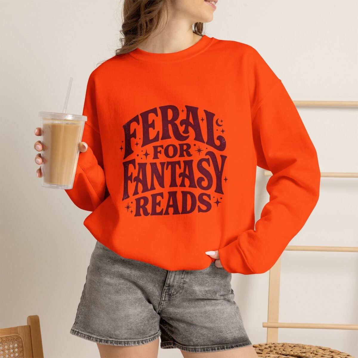 Feral for Fantasy Reads Sweatshirt
