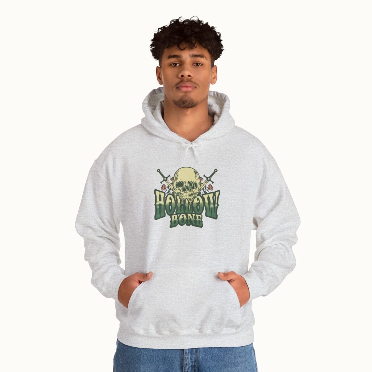 Hollow Bone Skull Hoodie