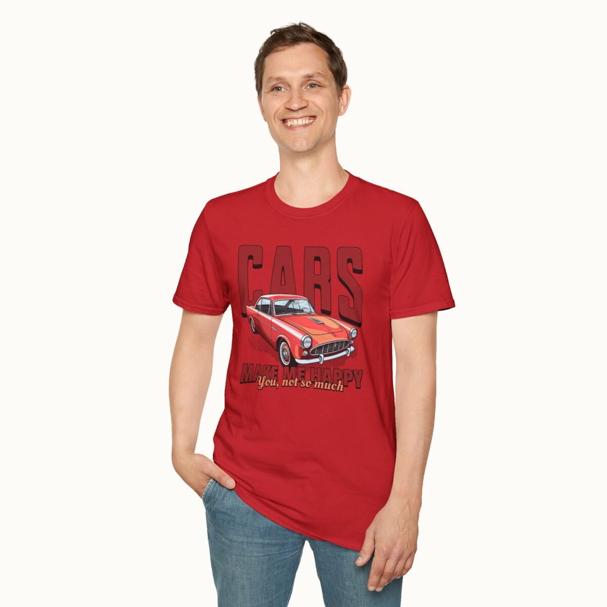Cars Make Me Happy T-Shirt