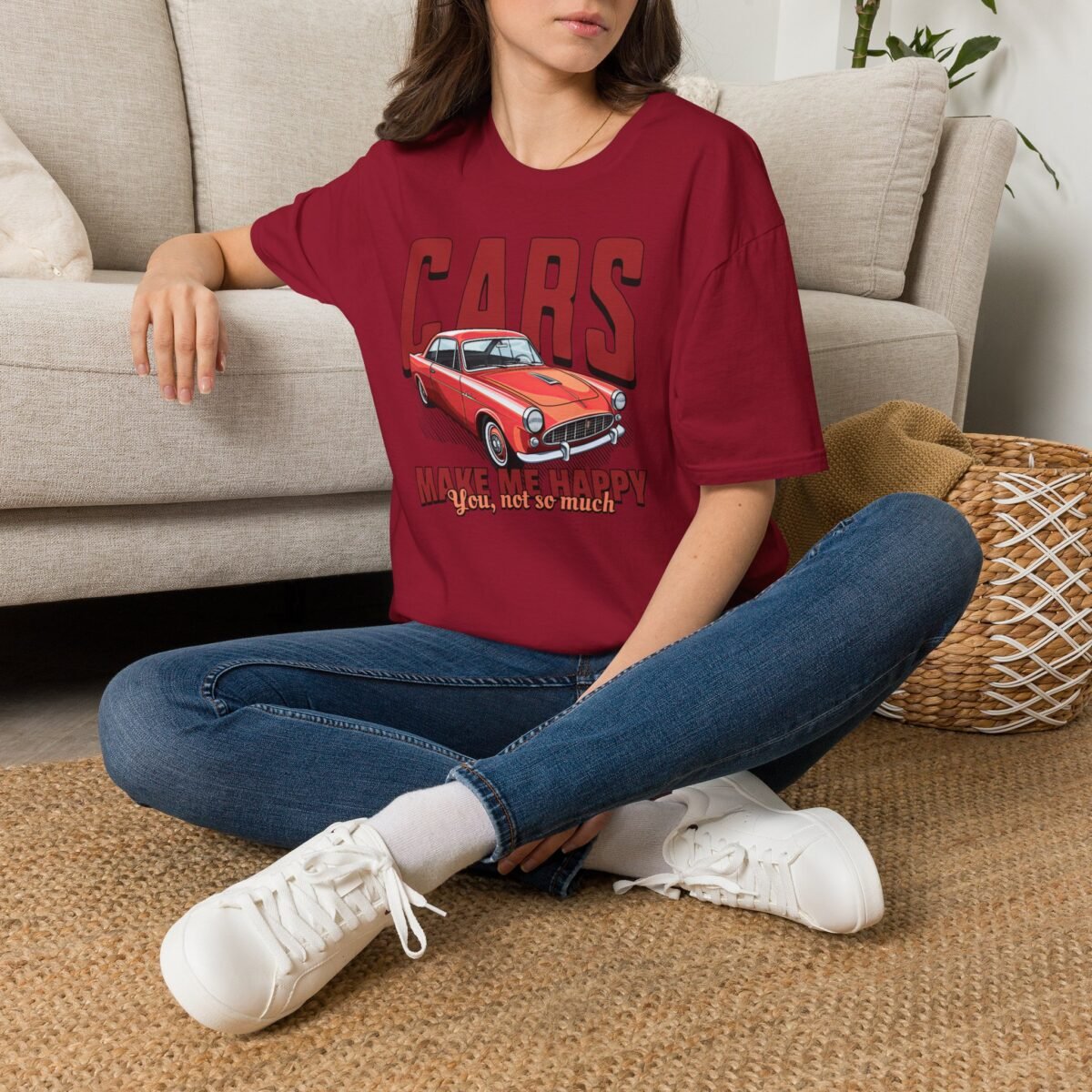 Cars Make Me Happy T-Shirt