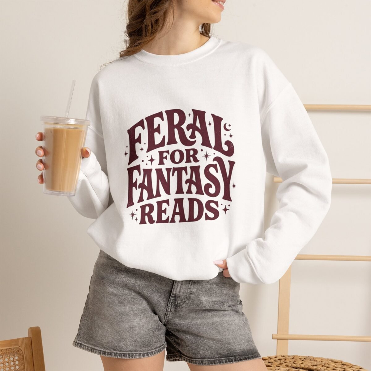 Feral for Fantasy Reads Sweatshirt