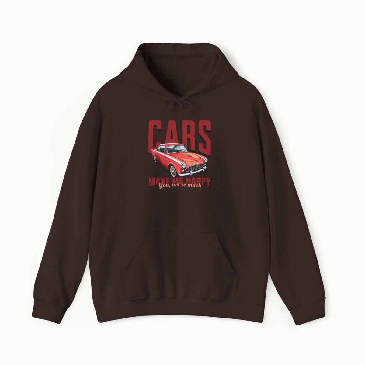 Cars Make Me Happy Hoodie