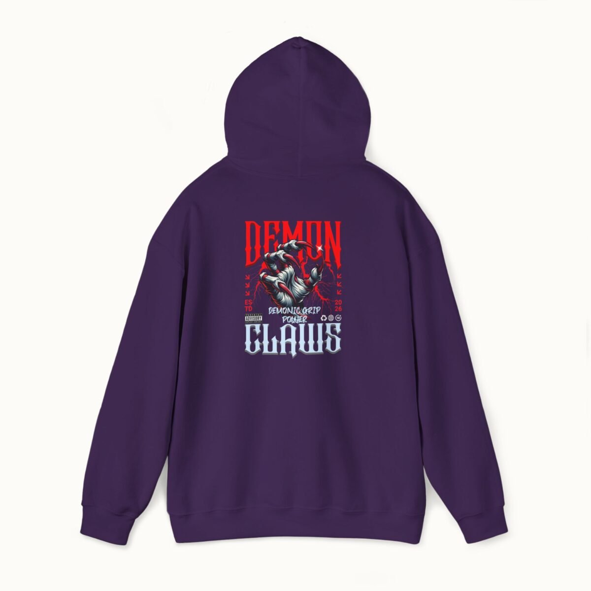Demon Claws Graphic Hoodie