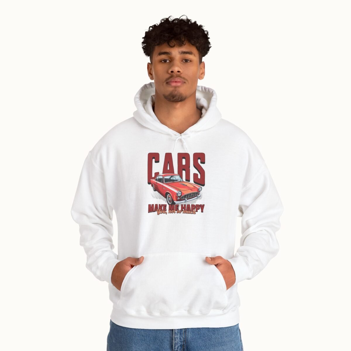 Cars Make Me Happy Hoodie