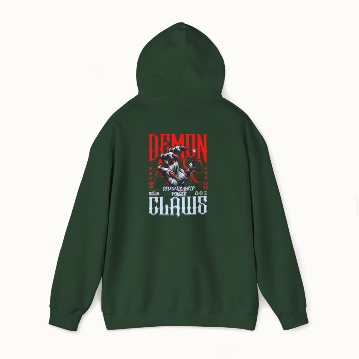 Demon Claws Graphic Hoodie