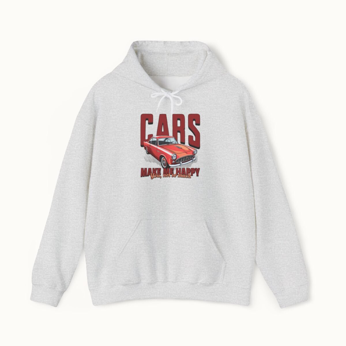Cars Make Me Happy Hoodie