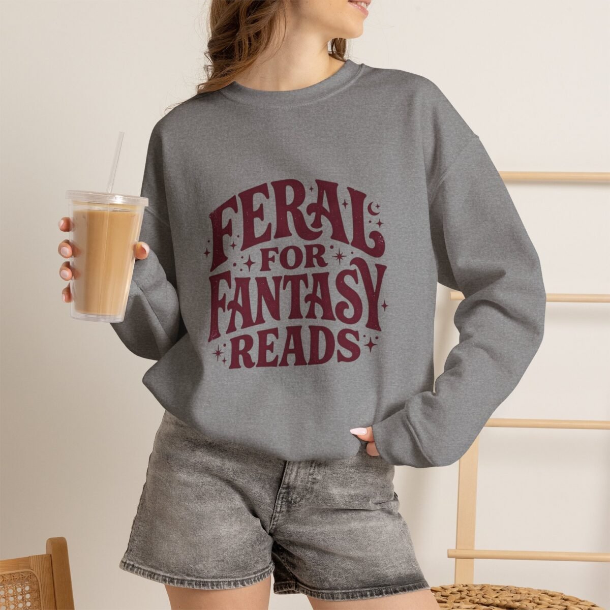 Feral for Fantasy Reads Sweatshirt