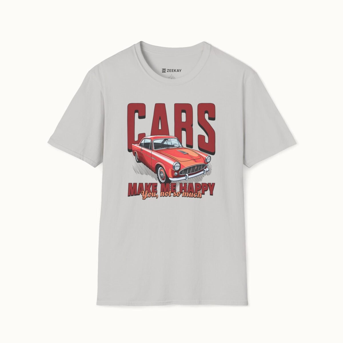 Cars Make Me Happy T-Shirt