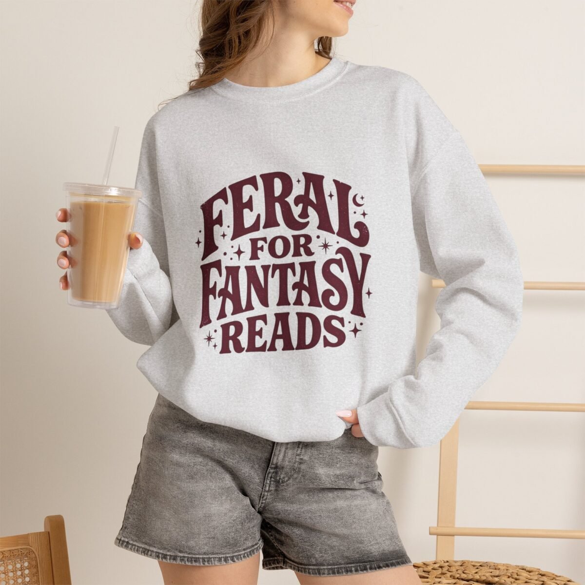 Feral for Fantasy Reads Sweatshirt