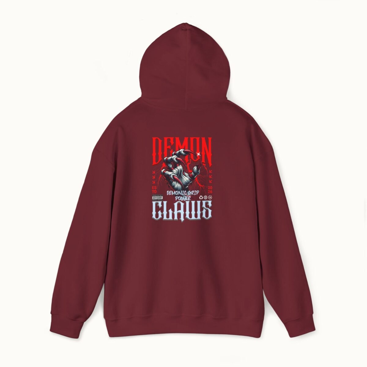 Demon Claws Graphic Hoodie