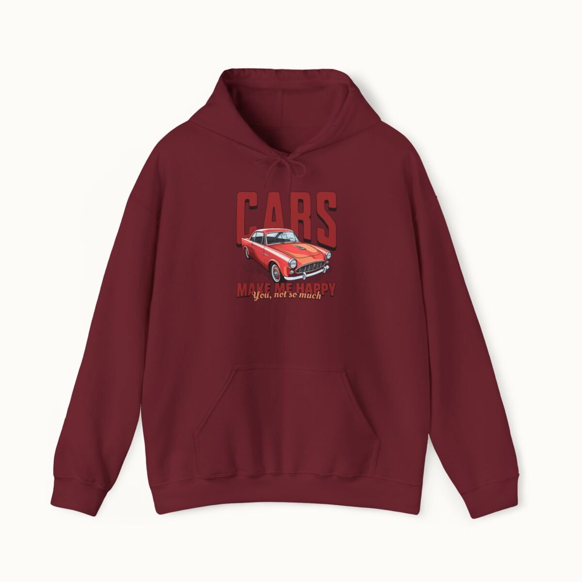 Cars Make Me Happy Hoodie