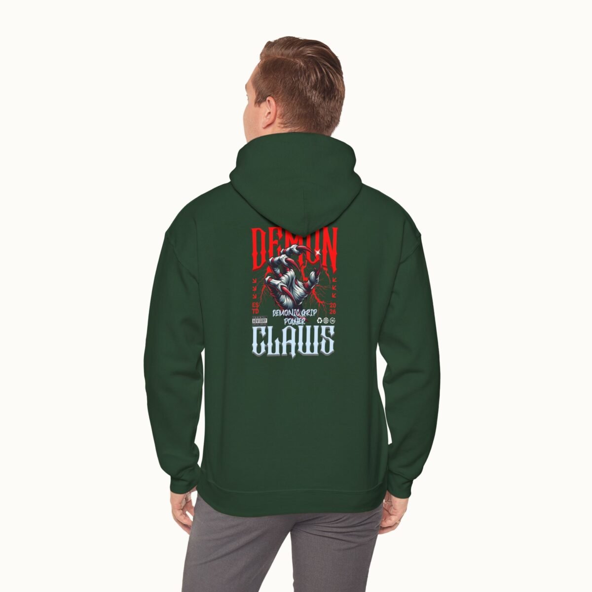 Demon Claws Graphic Hoodie