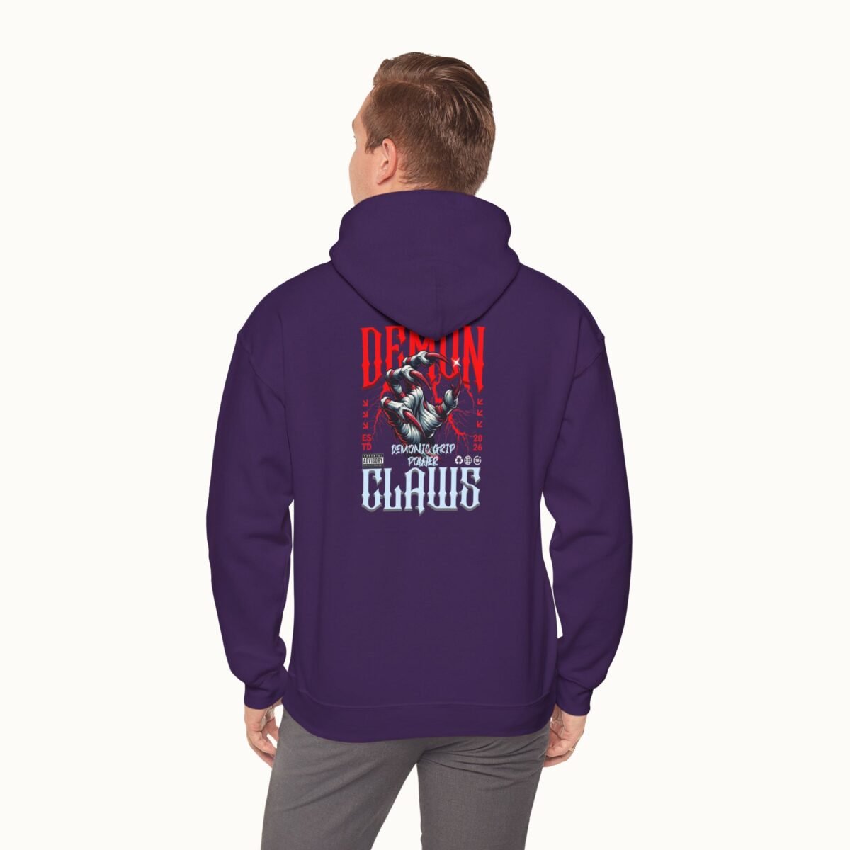 Demon Claws Graphic Hoodie