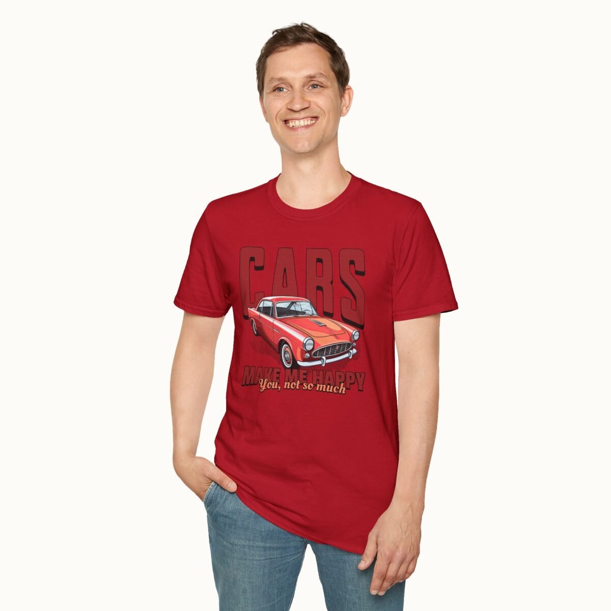 Cars Make Me Happy T-Shirt