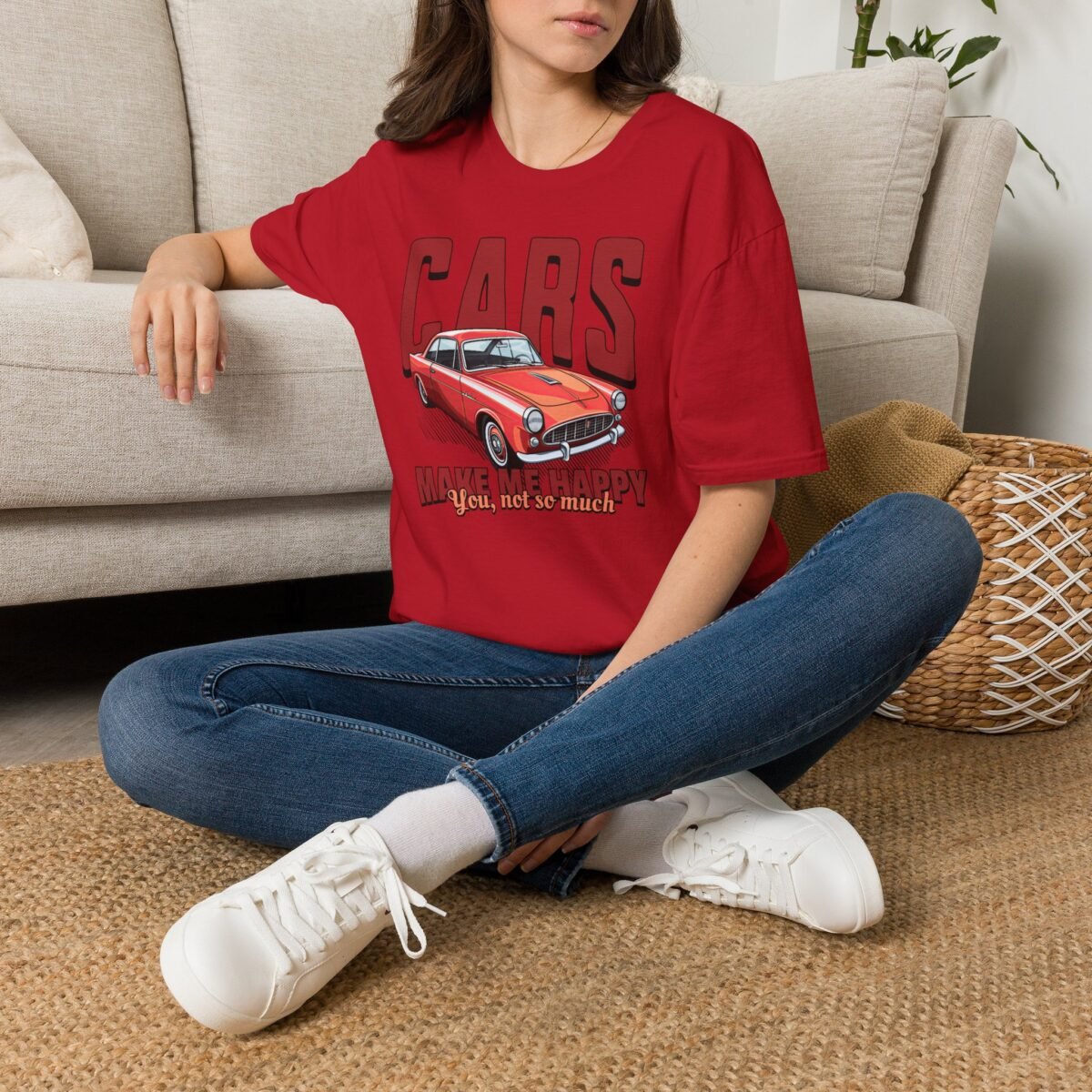 Cars Make Me Happy T-Shirt