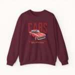 Cars Make Me Happy Sweatshirt