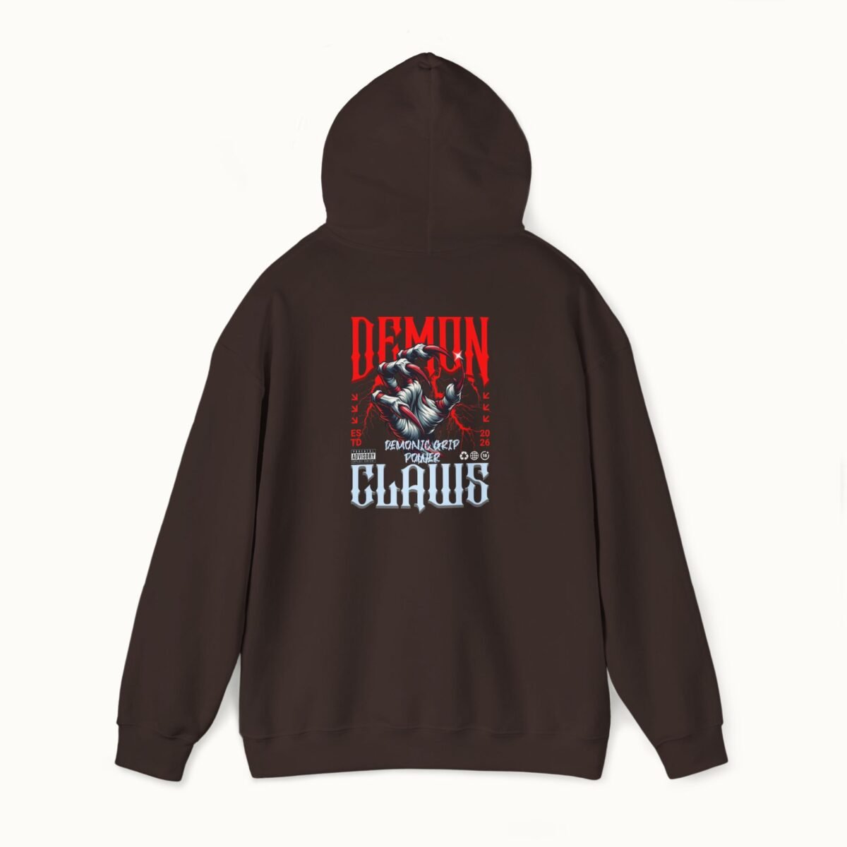 Demon Claws Graphic Hoodie