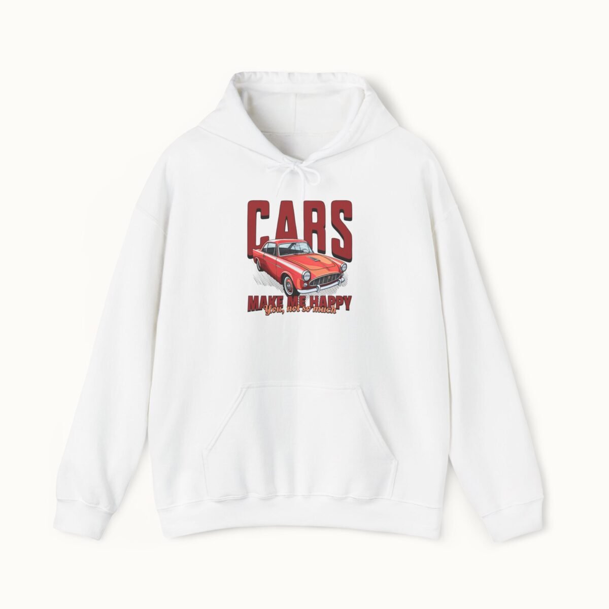 Cars Make Me Happy Hoodie