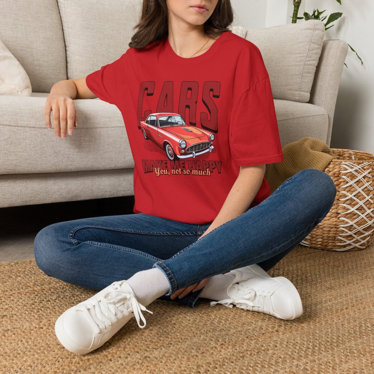 Cars Make Me Happy T-Shirt