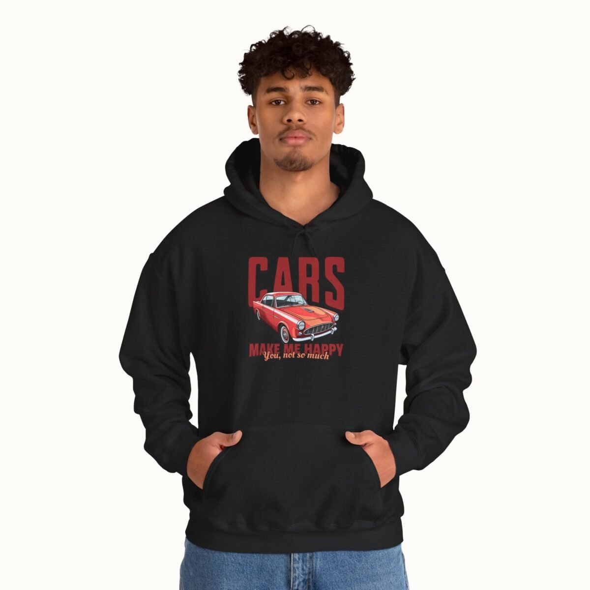 Cars Make Me Happy Hoodie