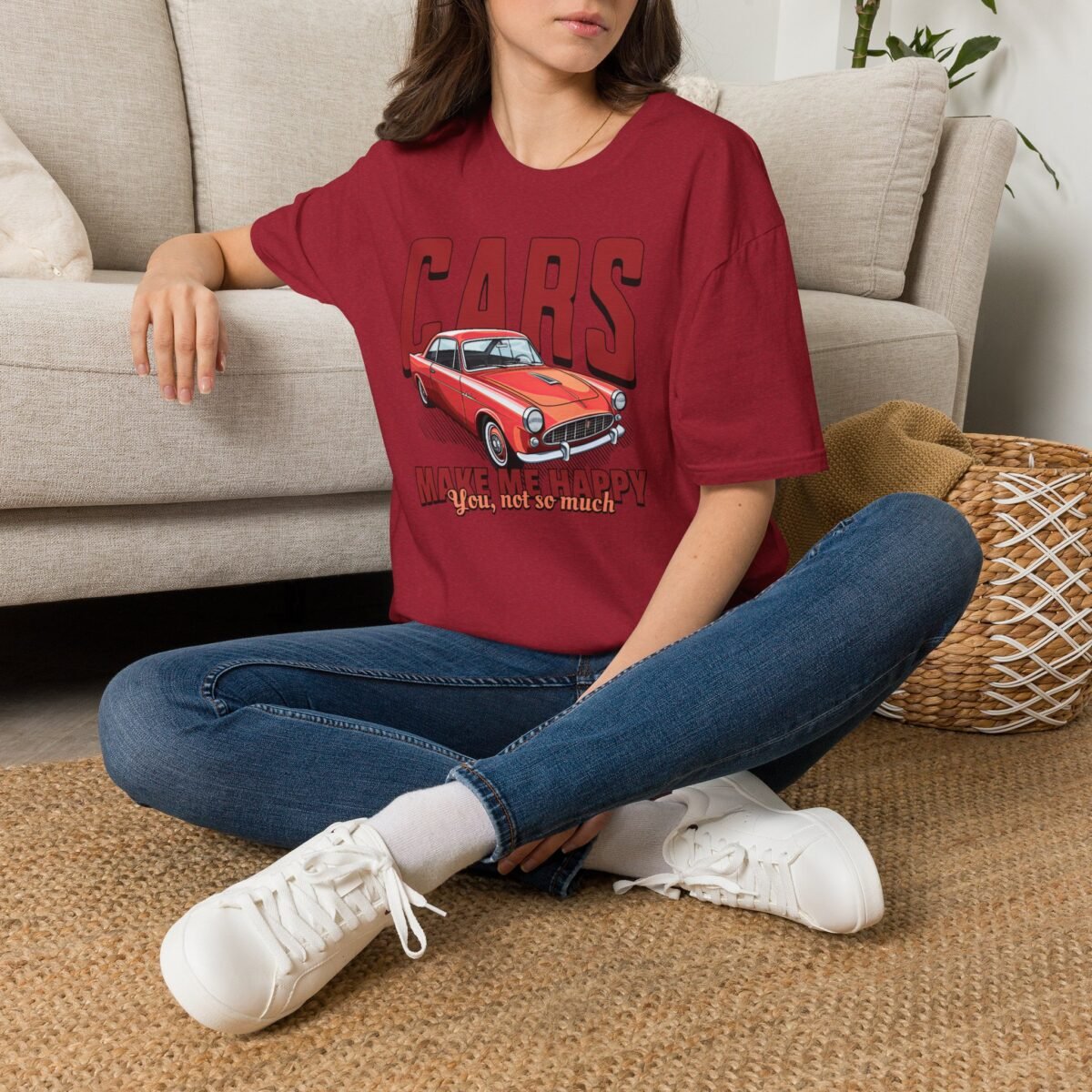 Cars Make Me Happy T-Shirt
